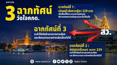 3 ฉากทัศน์ "วัดใจ กกต." จับตาเลือกทางเดินไหน เคาะชะตา 229 ผู้ถูกกล่าวหาคดี "ฮั้ว สว."