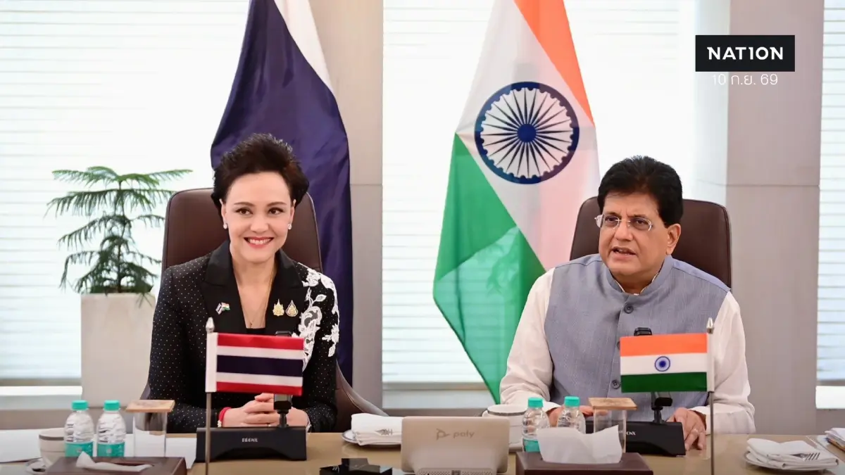'ศุภจี' ถกรัฐมนตรีพาณิชย์อินเดีย เชื่อมจุดแข็งไทย - อินเดีย สู่ Global Supply Chain