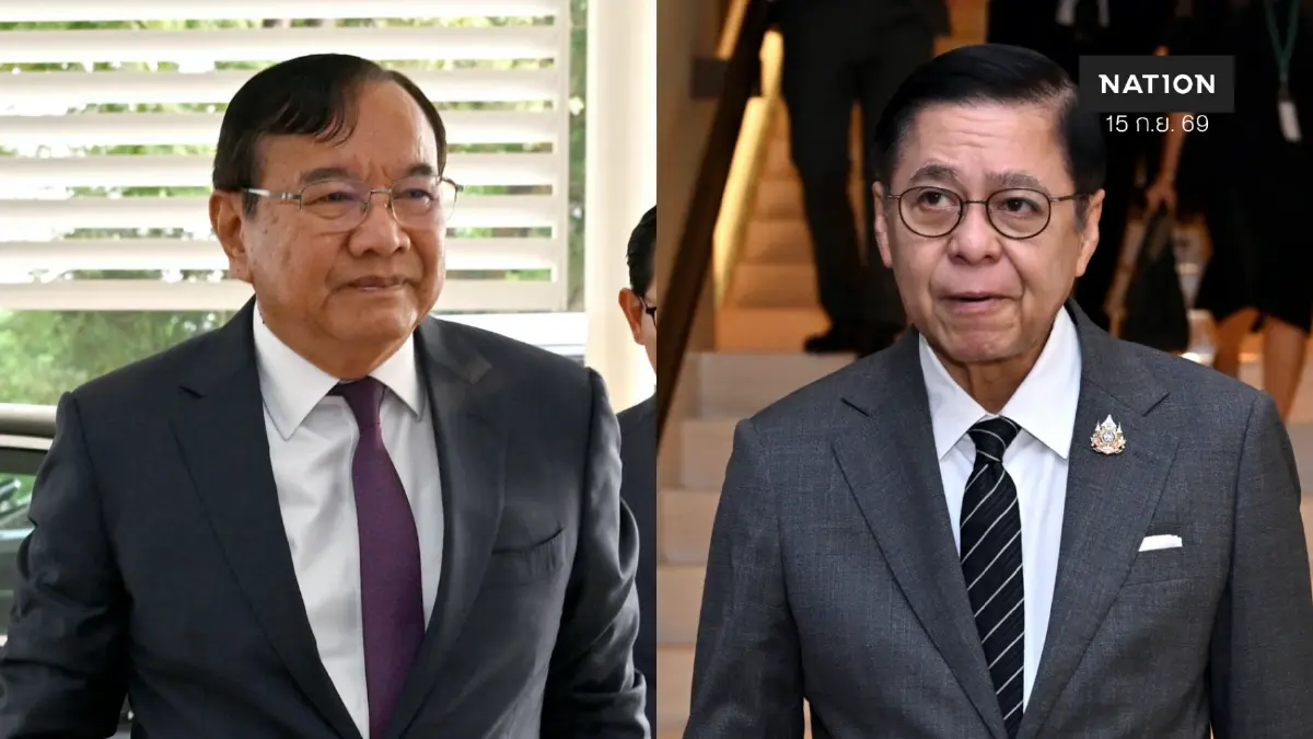 เทียบถ้อยแถลงความเหมือน-ความต่าง ปมถกพื้นที่ทับซ้อนทางทะเล "ไทย-กัมพูชา"