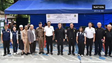 "ผู้ว่าฯ-กกต." ลุยตรวจความเรียบร้อยเลือกตั้ง "นายก อบจ.นนฯ" ยังไร้เรื่องทุจริต ลุ้นผลไม่เกิน 3 ทุ่ม