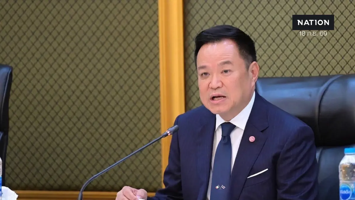 อนุทิน ย้ำรัฐบาลไม่เกี่ยว ฮั้ว สว. ลั่น 'ภูมิใจไทย' ไม่เกี่ยวข้อง อนุทิน ย้ำรัฐบาลไม่เกี่ยว ฮั้ว สว. ลั่น 'ภูมิใจไทย' ไม่เกี่ยวข้อง