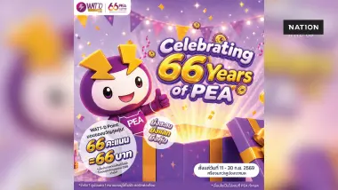 Celebrating 66 Years of PEA  ครบรอบปีนี้ WATT-D Point มีของขวัญสุดคุ้มมาฝาก