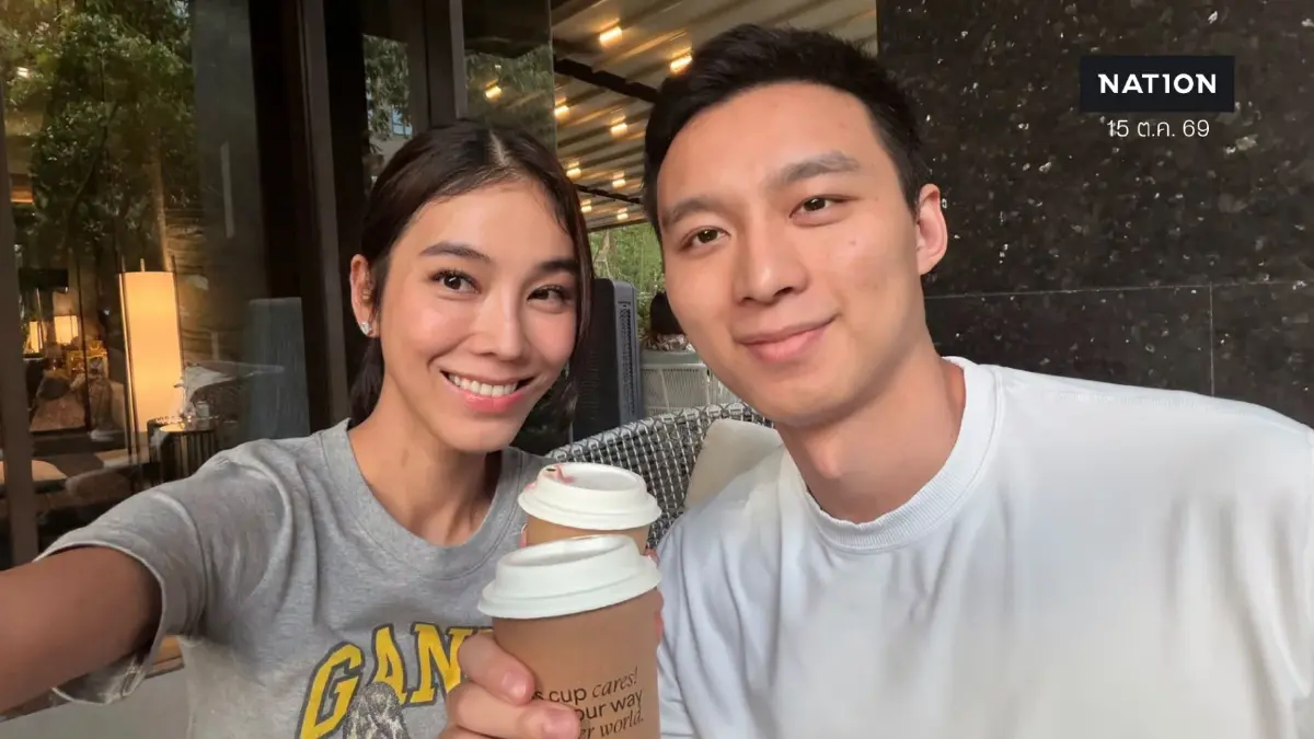 เคลื่อนไหวแล้ว! "สส.ไอเดียร์" ควงสามี "ไทหยาง ซาง" จิบกาแฟก่อนลงพื้นที่ หลัง "ศิริโชค" จี้ปมร้อนเงินบริจาคพรรค เคลื่อนไหวแล้ว! "สส.ไอเดียร์" ควงสามี "ไทหยาง ซาง" จิบกาแฟก่อนลงพื้นที่ หลัง "ศิริโชค" จี้ปมร้อนเงินบริจาคพรรค