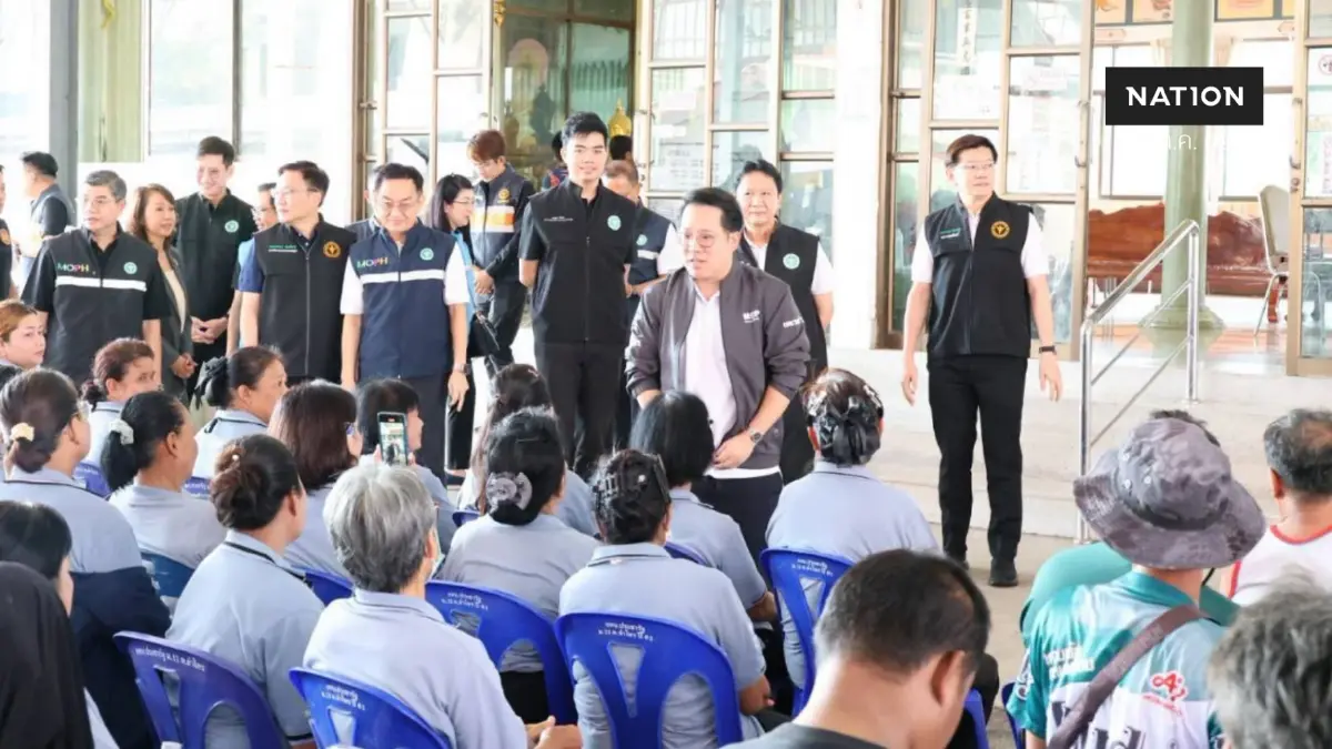 “พัฒนา” ลงพื้นที่ปทุมธานี ติดตามสุขภาพผู้ประสบอุทกภัย กรมควบคุมโรคเร่งเฝ้าระวังโรค–สนับสนุนเวชภัณฑ์
