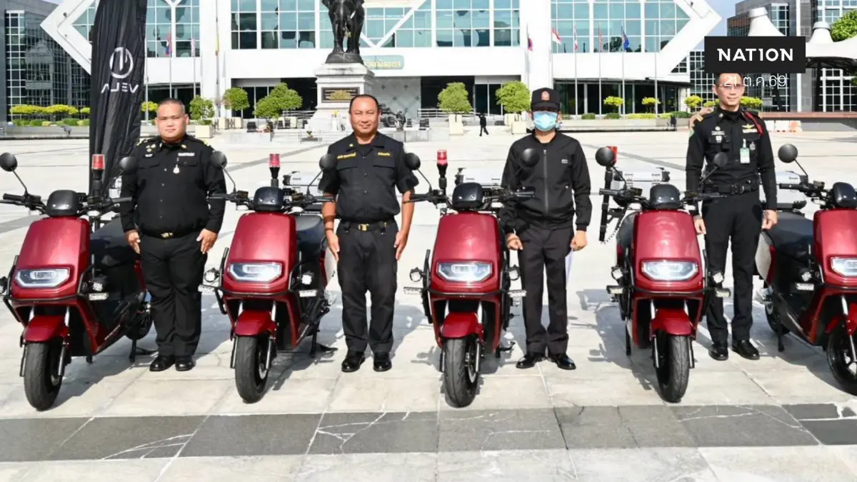 กทม. ทดลองให้เทศกิจใช้มอเตอร์ไซค์ EV 2 เดือน ลุยลดมลพิษเมือง กทม. ทดลองให้เทศกิจใช้มอเตอร์ไซค์ EV 2 เดือน ลุยลดมลพิษเมือง