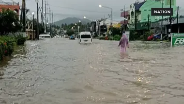 "ภูเก็ต" แจ้งเตือนรหัสแดง น้ำคลองบางใหญ่เพิ่มสูง เช็กพิกัดจุดน้ำท่วม