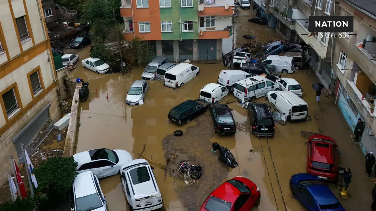 "อิสตันบูล" อ่วม! ฝนตกหนักสุดในรอบ 84 ปี สังเวยแล้ว 2 ราย "อิสตันบูล" อ่วม! ฝนตกหนักสุดในรอบ 84 ปี สังเวยแล้ว 2 ราย