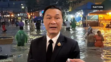 “ทรงศักดิ์” ยัน รัฐบาลเตรียมมาตรการรับมือน้ำท่วมใต้ เยียวยา พร้อมหาพื้นที่รับน้ำเพิ่ม พร้อมถอดบทเรียนแก้ปัญหาอย่างยั่งยืน