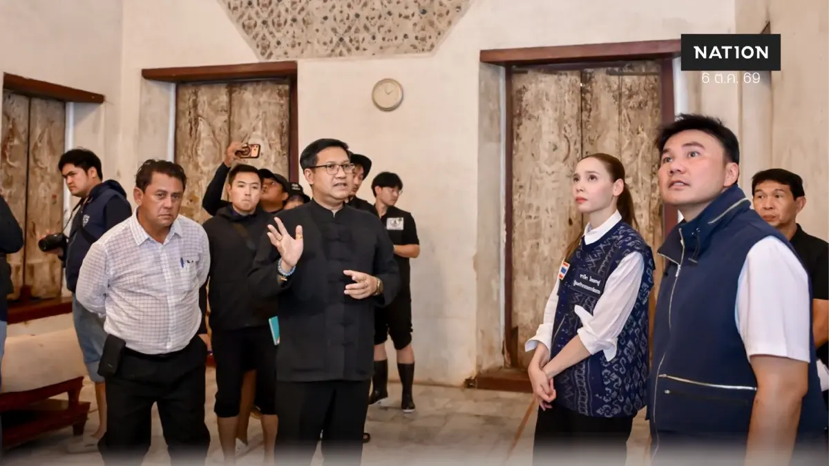 รมว.วธ.ลงพื้นที่ผักไห่-อ่างทองติดตามความเสียหายโบราณสถาน รมว.วธ.ลงพื้นที่ผักไห่-อ่างทองติดตามความเสียหายโบราณสถาน