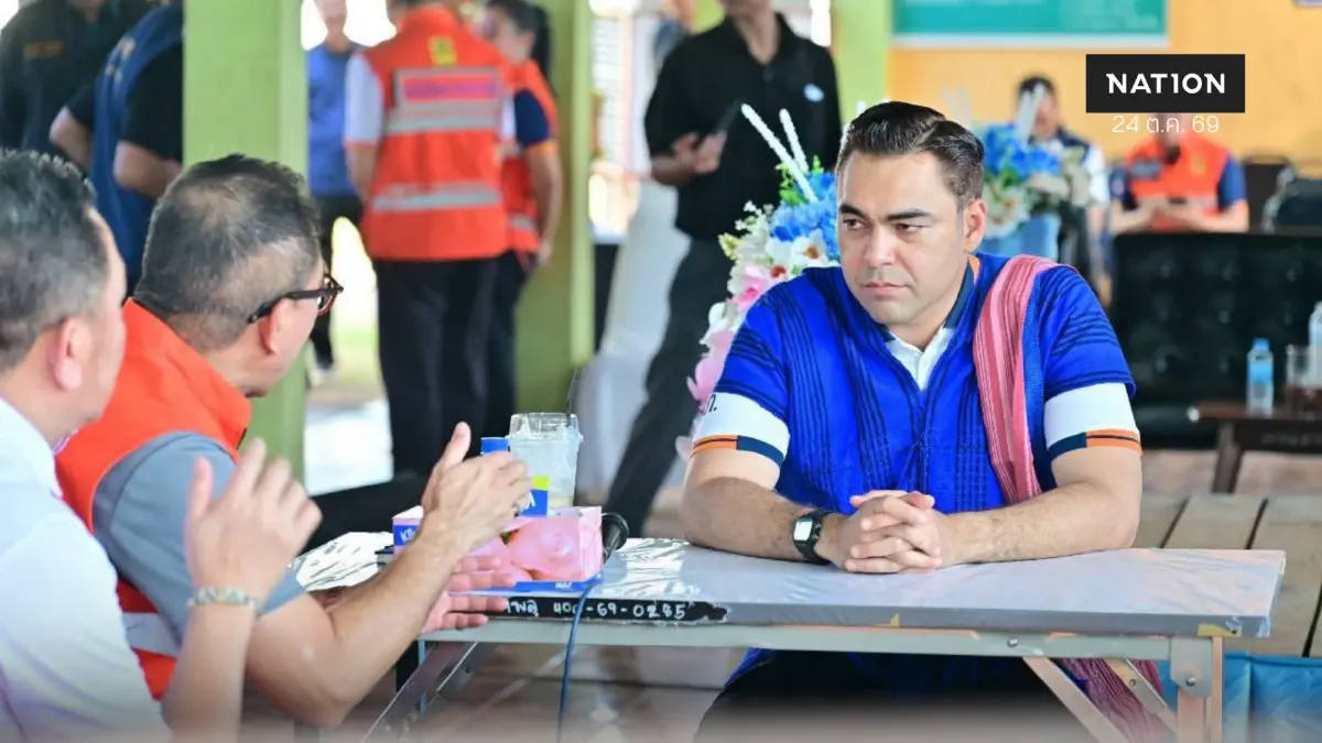 มท.3 ลุยลำพูนติดตามประกันภัยพิบัติภาครัฐ พร้อมสั่งรับมือPM2.5 มท.3 ลุยลำพูนติดตามประกันภัยพิบัติภาครัฐ พร้อมสั่งรับมือPM2.5