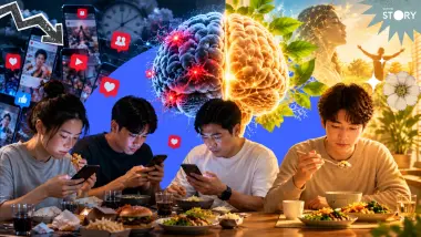 OPINION : วิจัยแนะฟื้น “สมองล้า”! เลิก “กินไป เล่นมือถือไป” ช่วยได้!?