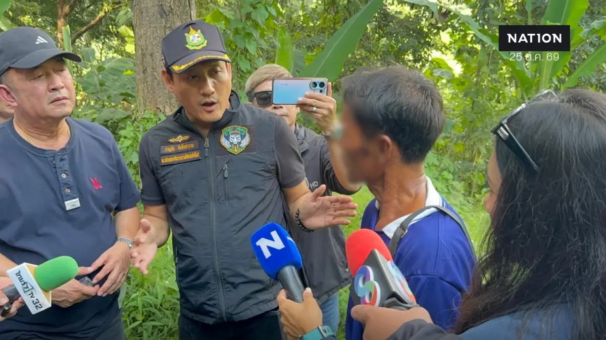 ทส.ลงพื้นที่ตรวจสอบ สนามวิ่งเทรล สามีบุ๋ม ปนัดดา รุกที่ป่าหรือไม่