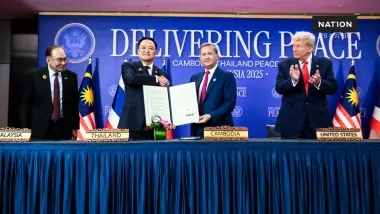 สหรัฐฯ ชูผลงานทรัมป์ ครบรอบ 1 ปี ข้อตกลงสันติภาพไทย-กัมพูชา