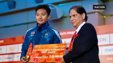 ประวัติศาสตร์! บิว ภูริพล ผงาดคว้า MVP เอเชียนเกมส์ 2026